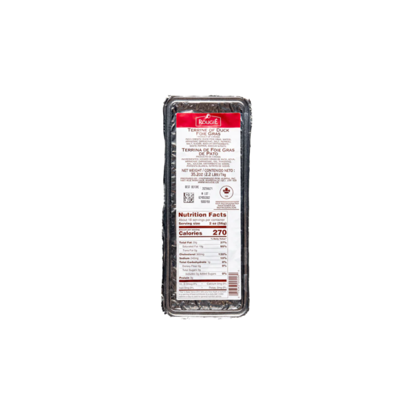 Terrine of Duck Foie Gras